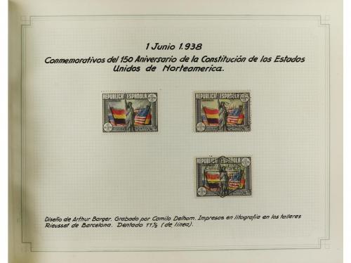 LOTES y COLECCIONES. 1875-1947. ESPAÑA. Colección y resto de