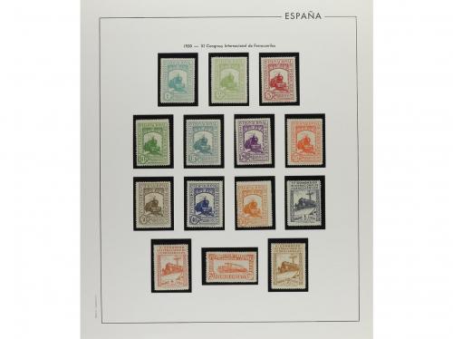 LOTES y COLECCIONES. 1901-1930. ESPAÑA. Colección prácticame