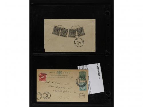 ✉ STRAITS SETTLEMENTS. 1900-1935. Lot of 36 covers. 