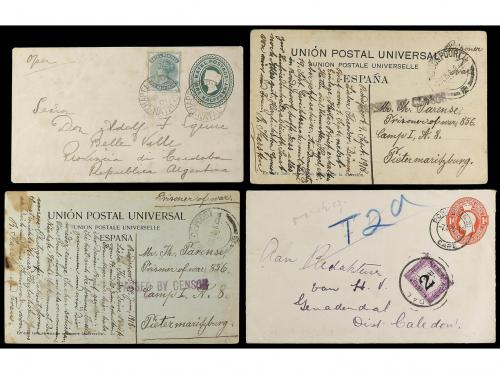 ✉ AFRICA DEL SUR. 1894-1950. Lot of 13 covers with diverse