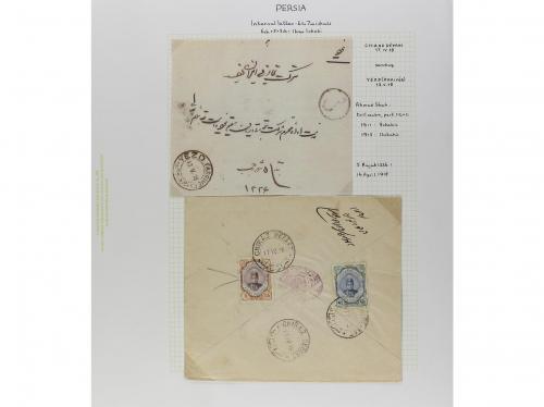 ✉ IRAN. 1911-1921. Lot of 1151 covers. 