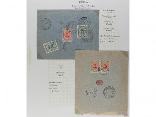 ✉ IRAN. 1911-1921. Lot of 1151 covers. 