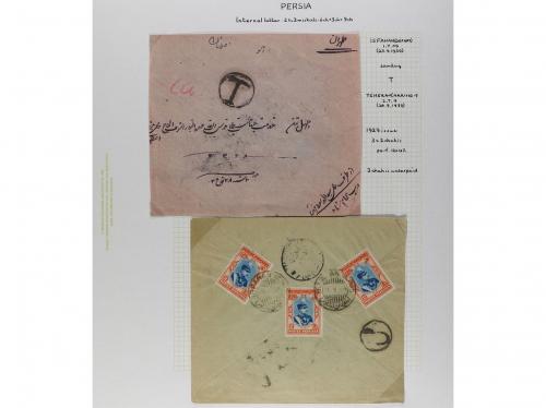 ✉ IRAN. 1928-29. Lot of 45 covers. 