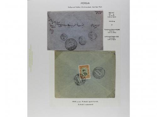 ✉ IRAN. 1928-29. Lot of 45 covers. 