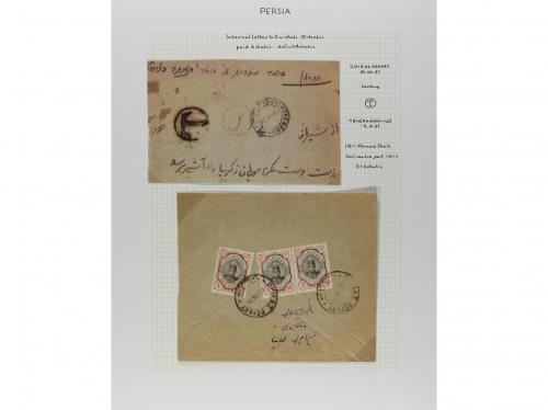 ✉ IRAN. 1921-22. Lot of 60 covers. 