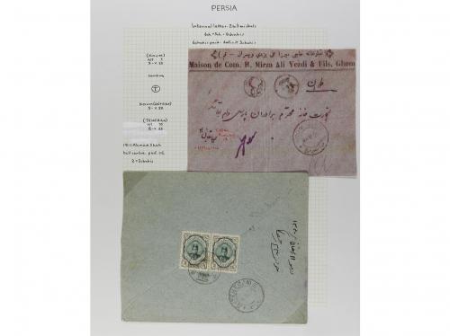 ✉ IRAN. 1921-22. Lot of 60 covers. 