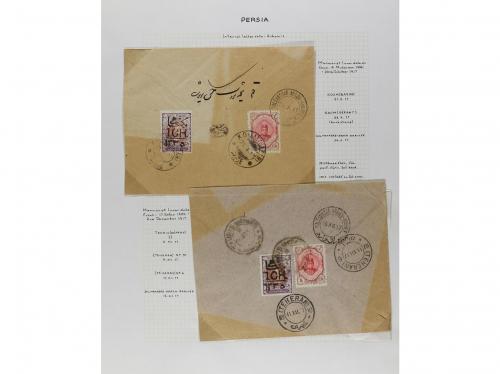 ✉ IRAN. 1916-20. Lot of 48 covers. 