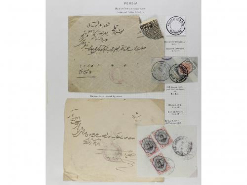 ✉ IRAN. 1916-20. Lot of 48 covers. 