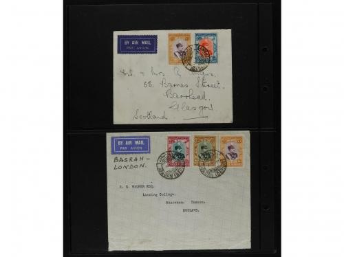 ✉ IRAN. 1930-35. Lot of 20 Air Mail Covers. 