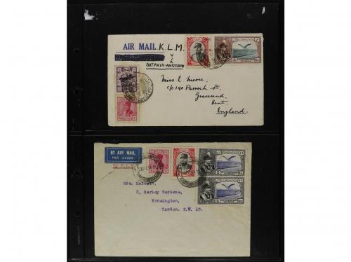 ✉ IRAN. 1930-35. Lot of 20 Air Mail Covers. 