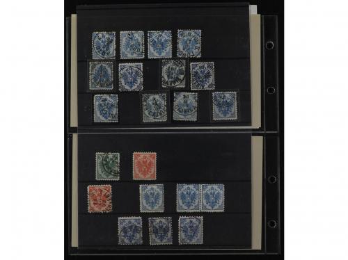 */º ✉ BOSNIA-HERZEGOVINA. 1880-1900. Lot of stamps mint and