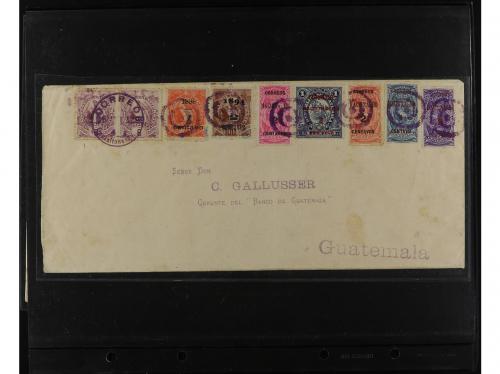✉ GUATEMALA. 1888-1930. Lot of 48 covers. 