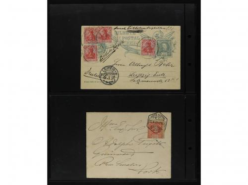 ✉ PORTUGAL. 1892-1940. 24 covers and cards. 