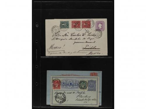 ✉ CHILE. 1880-1900. Lot of 61 covers. 