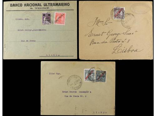 ✉ 1895-1920. 10 covers and cards with diverse frankings, on