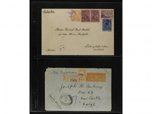 ✉ COLOMBIA. 1890-1920. Lot of 38 covers and cards. 
