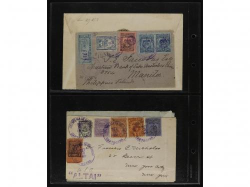 ✉ COLOMBIA. 1890-1920. Lot of 38 covers and cards. 
