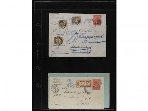 ✉ COLOMBIA. 1890-1920. Lot of 38 covers and cards. 