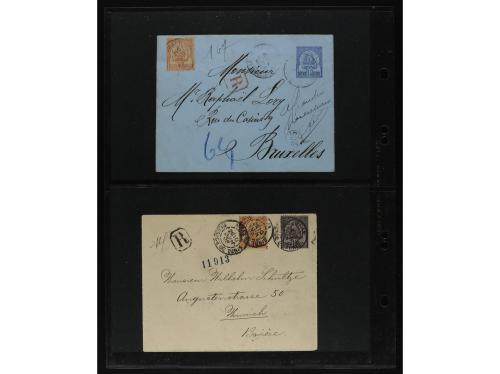 ✉ TUNEZ. 1858-1950. Lot of 12 covers. 