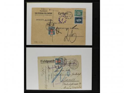 ✉ ALEMANIA. 1872-1930. Lot of 27 covers. 