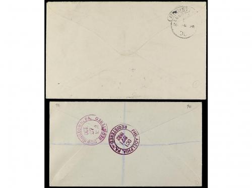 ✉ ASCENSION. 1923-32. 2 covers. 