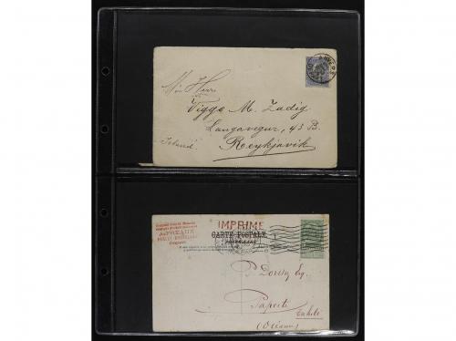 ✉ BELGICA. 1900-1915. Lot of 167 covers. 