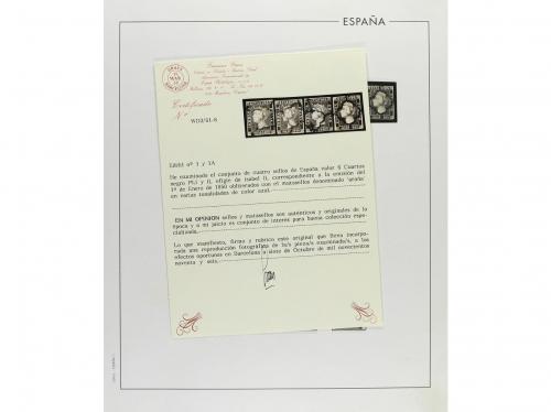 LOTES y COLECCIONES. ESPAÑA. Colección en hojas de álbum Edi