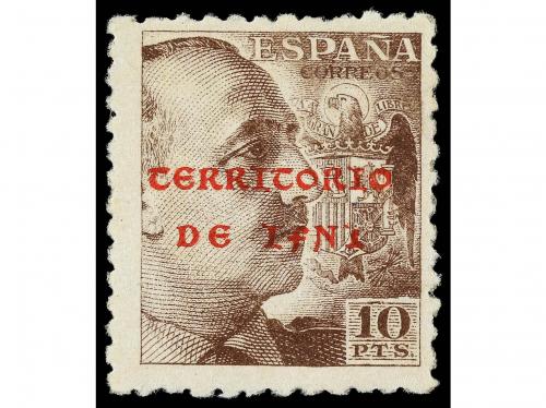COLONIAS ESPAÑOLAS: IFNI. 1941-2. QUINCE valores. Serie comp