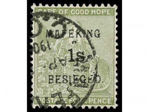 ° CABO DE BUENA ESPERANZA. Sg. 1/5. 1900. MAFEKING SIEGE. 5
