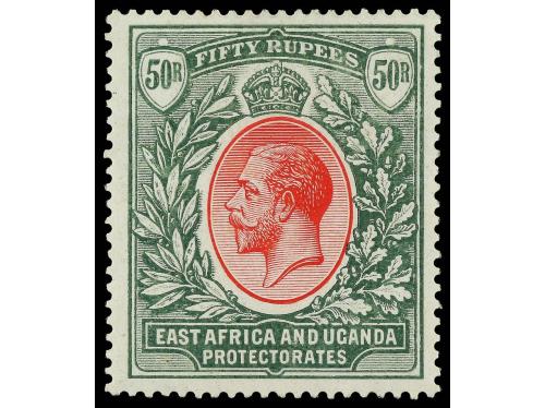 * AFRICA ORIENTAL BRITANICA. Sg. 65/75. 1921-2. EAST AFRICA 