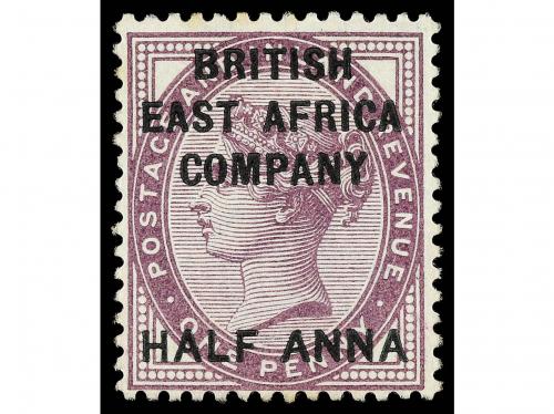 (*)/° AFRICA ORIENTAL BRITANICA. Sg. 1, 2/3. 1890. COMPLETE