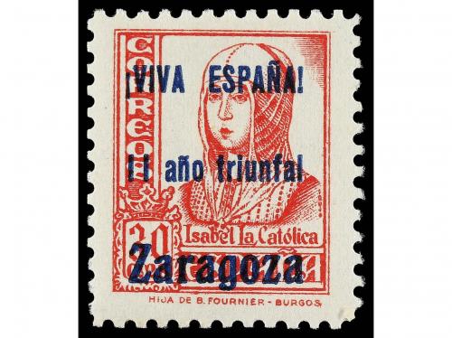 **/* ESPAÑA E. LOCALES PATRIOTICAS: ZARAGOZA. Ed. 49/56, 49h