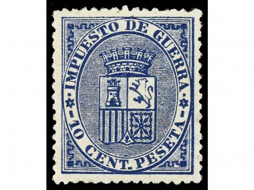 ESPAÑA. Ed. * 141 y ** 142. SERIE COMPLETA. 5 c. y 10 c., ce