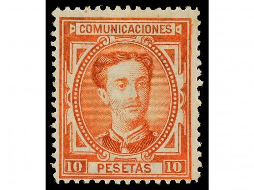 * ESPAÑA. Ed. 175/182. 10 céntimos a 10 pesetas. 8 valores, 