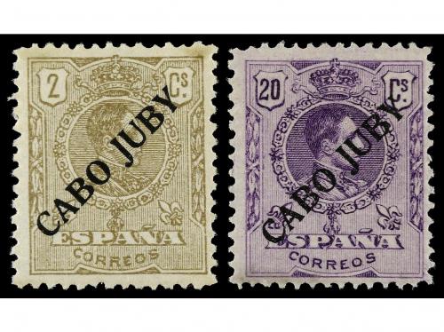 ** COLONIAS ESPAÑOLAS: CABO JUBY. Ed. 19/21 y * 19hcc. Serie