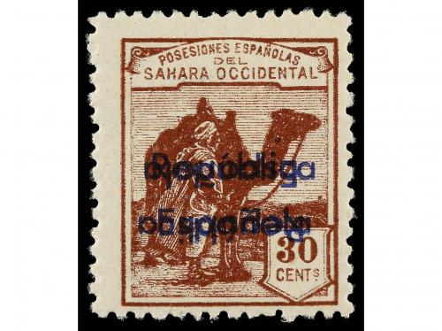 ** COLONIAS ESPAÑOLAS: SAHARA. Ed. 36Bhhi y 40/41Bhhi. Tres 