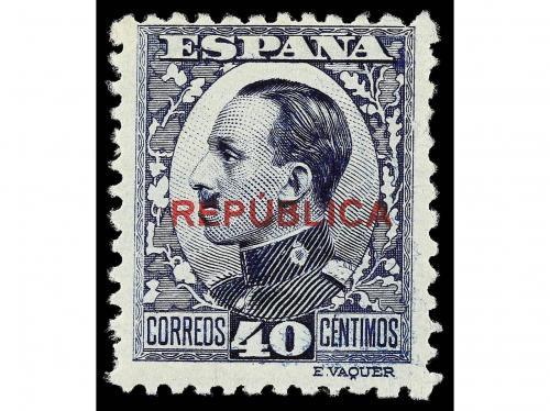 * ESPAÑA E. LOCALES REPUBLICANAS: ALMERIA. Ed. NE 3. 40 c. a