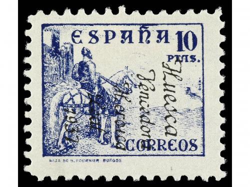 * ESPAÑA E. LOCALES PATRIOTICAS: HUESCA. Ed. 1/16. DIECISÉIS