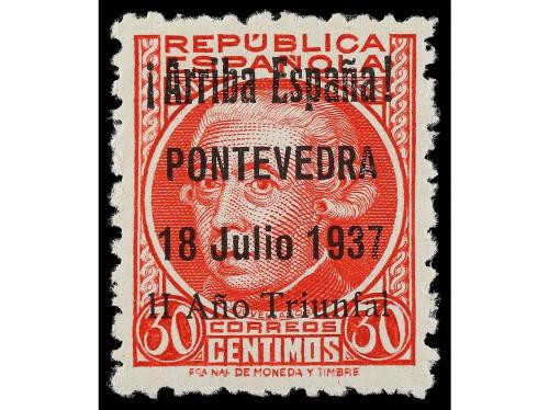 ESPAÑA E. LOCALES PATRIOTICAS: PONTEVEDRA. CONJUNTO con sell