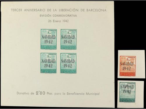 (*) ESPAÑA: AYUNTAMIENTO DE BARCELONA. Ed. 40/1s y ** SH 40/