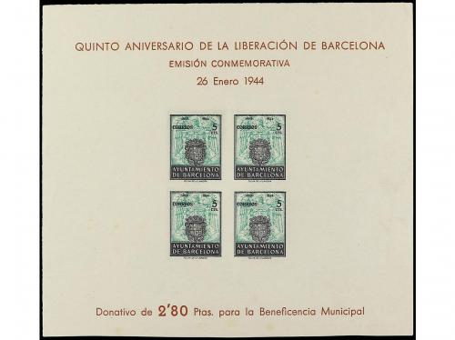 (*) ESPAÑA: AYUNTAMIENTO DE BARCELONA. Ed. 60/1s y SH 60/1s.