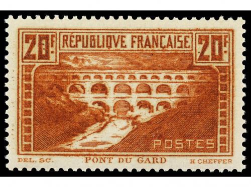 ** FRANCIA. Yv. 258/62. SERIE COMPLETA. 5 valores. 3 f. con 