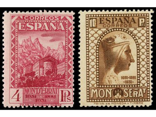 ** ESPAÑA. Ed. 636/49. SERIE COMPLETA. 14 valores. Centrados