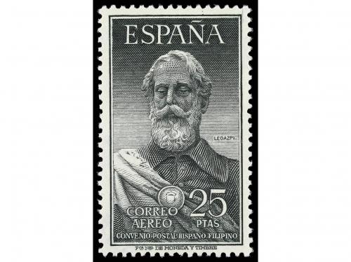 ESPAÑA. Ficha conteniendo: (*) 1124 (3), ° 1124 (2) y ° 1125