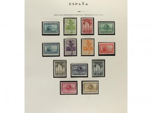 LOTES y COLECCIONES. ESPAÑA. Colección en álbum de 1900 a 19