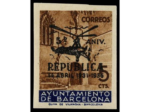 ** ESPAÑA: AYUNTAMIENTO DE BARCELONA. Ed. NE 17/21. Cinco va