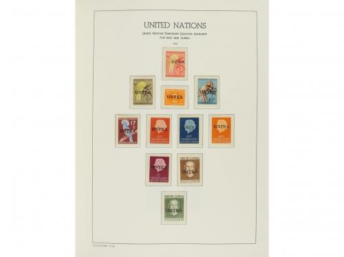 LOTES y COLECCIONES. NACIONES UNIDAS. Colección en álbum Far