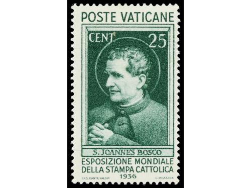 ** VATICANO. Yv. 72/79. SERIE COMPLETA. 8 valores. Valores c