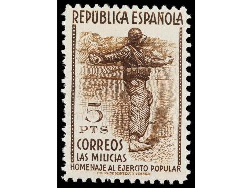 * ESPAÑA. Ed. 792/800. SERIE COMPLETA. 9 valores. Bien centr