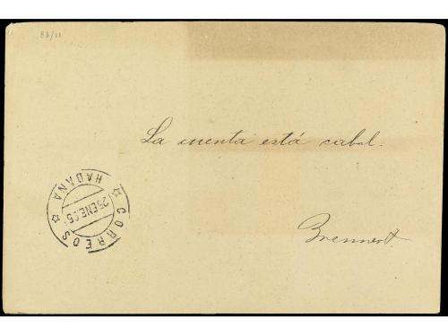 ✉ CUBA. Ed. 26. 1895. PUERTO PRÍNCIPE a ALEMANIA. 4 ctvos. c